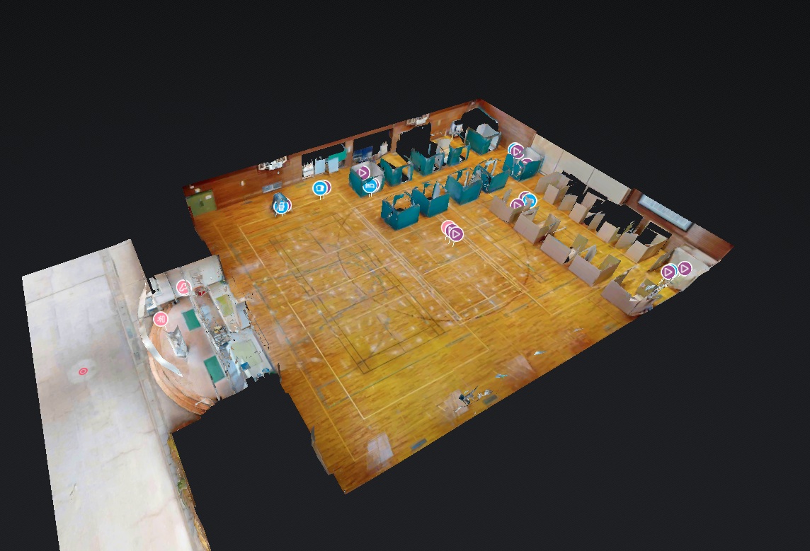 3Dバーチャル避難所イメージ