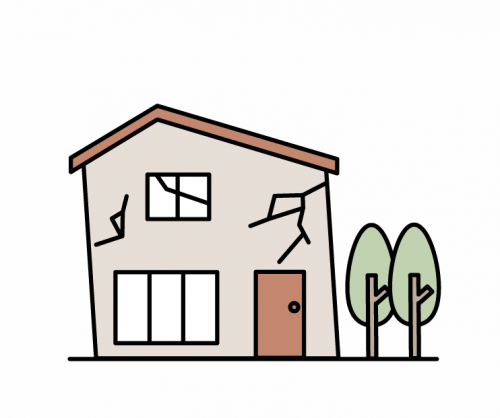 空き家イラスト