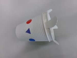 紙コップ万華鏡